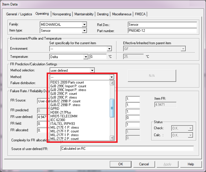 Reliability Prediction Methods Reliability Prediction Methods