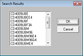 Reliability data library lookup